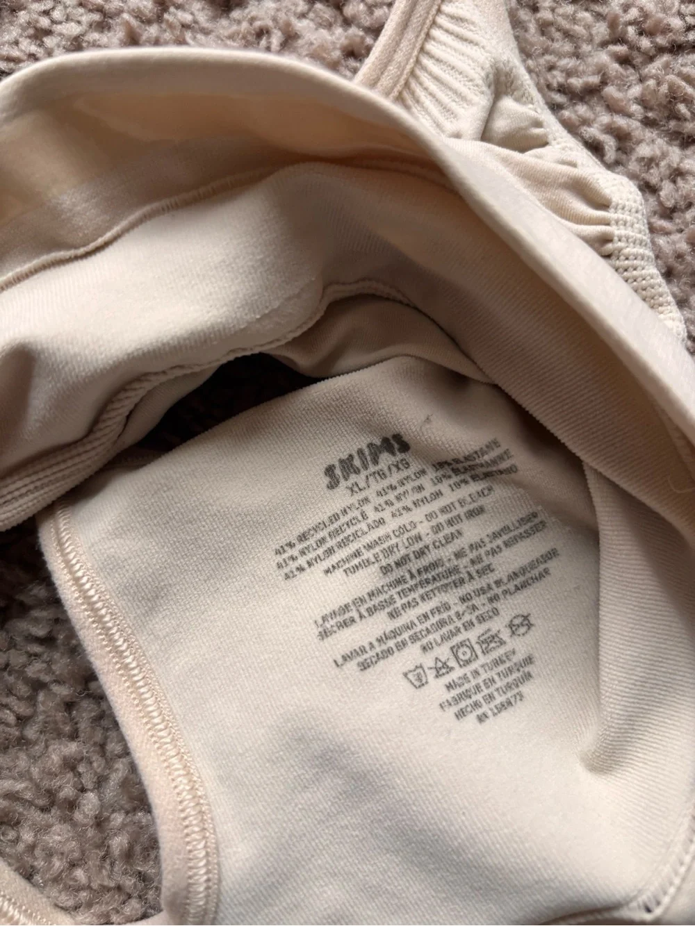 SKIMS Bralette Set in Cream, Brown, Black - Picture 5 of 5